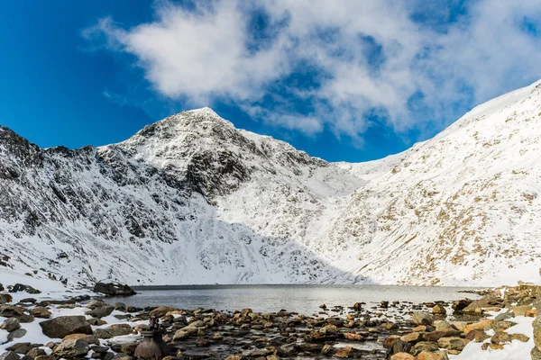 Montanhas Snowdonia Inverno 2014 2015 — Fotografia de Stock