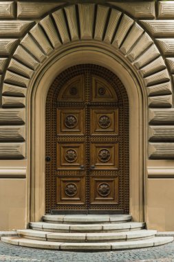 Gündüz vakti eski geleneksel mimari görüşü, seyahat kavramı 