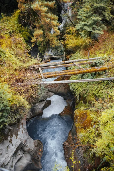 Malowniczy Widok Góry Sezonie Jesiennym Koncepcja Piękna Przyrody — Zdjęcie stockowe