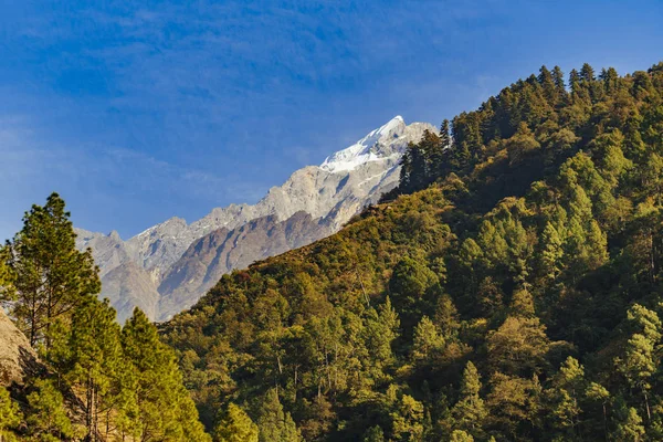 Vista Panorámica Las Montañas Temporada Otoño Concepto Belleza Naturaleza — Foto de Stock