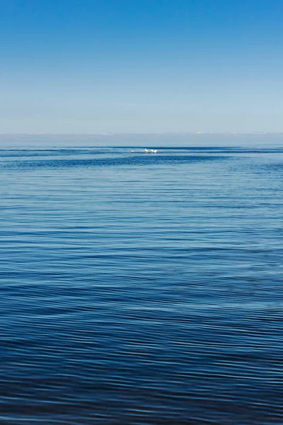 Calma Acqua Mare Blu — Foto Stock