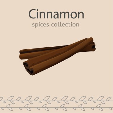 Tarçın vektör görüntü