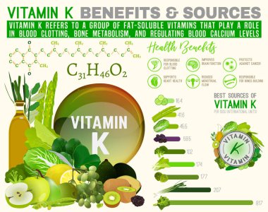 K vitamini Infographic