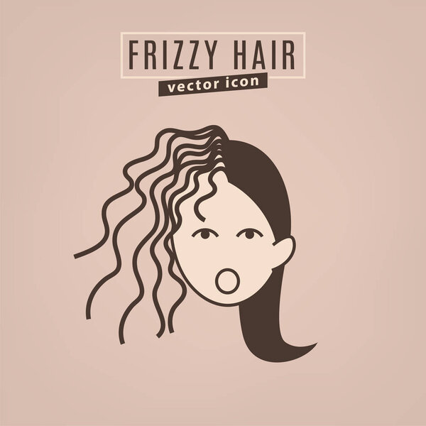 Hair problem icon