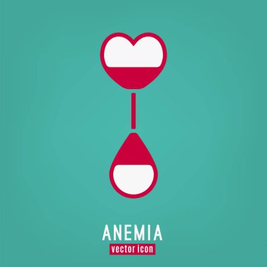 Anemi ve hemofili simgesi