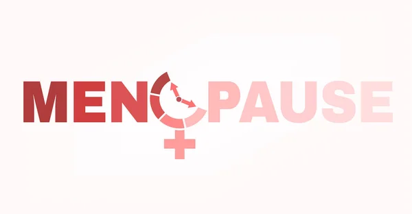 Image du logo de la ménopause — Image vectorielle