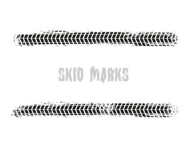 Skid Marks Image clipart