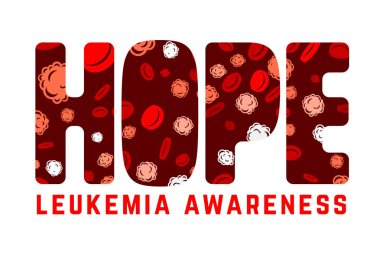 Leukemia awareness image clipart