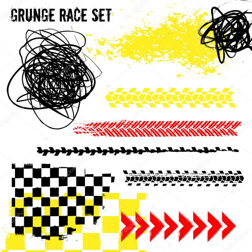 Grunge Race Set
