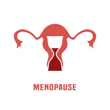 Menopoz vektör simgesi