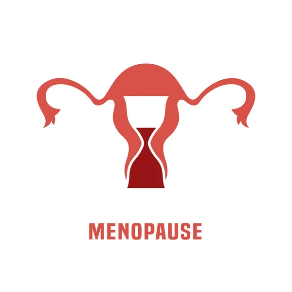 Ícone vetorial da menopausa —  Vetores de Stock