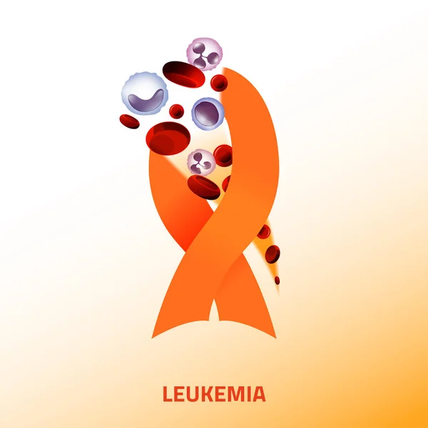 Icono del vector de leucemia — Vector de stock