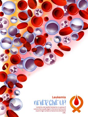 Leukemia background Image clipart