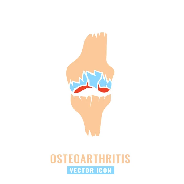Imagem do ícone da osteoartrite —  Vetores de Stock