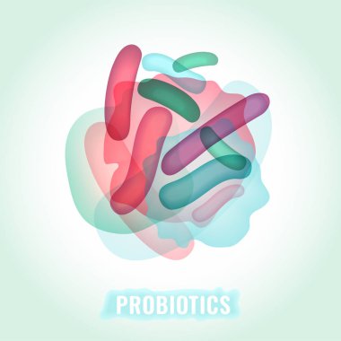 Lactobacillus Probiotics Image clipart
