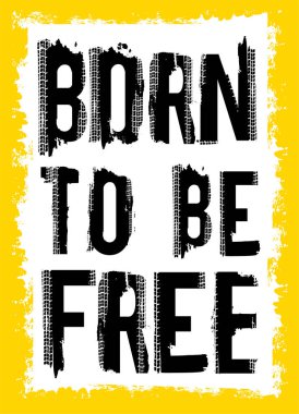 Offroad yazı Poster