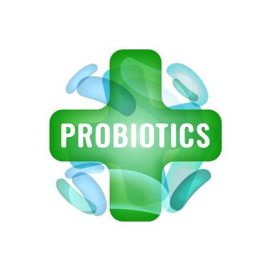Lactobacillus Probiotics Logo clipart
