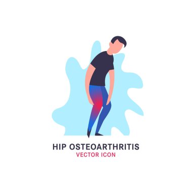 Kalça osteoartriti simgesi