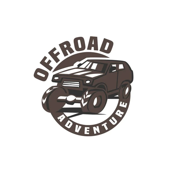Off-Road auto-logo — Stockvector