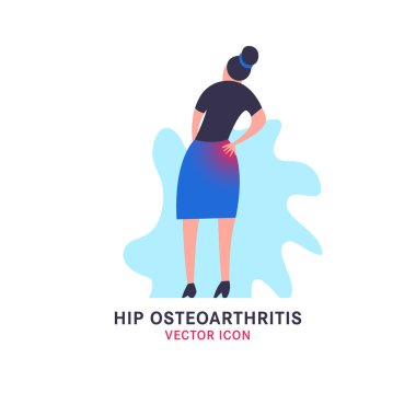 Kalça osteoartriti simgesi