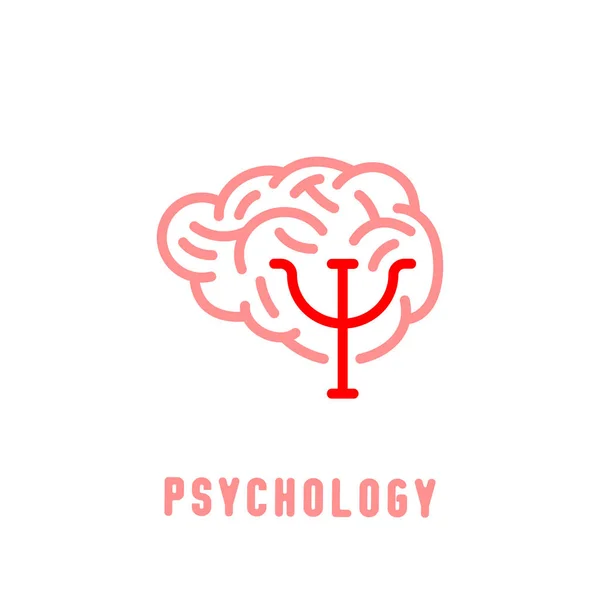 Психолог, икона психотерапевта — стоковый вектор