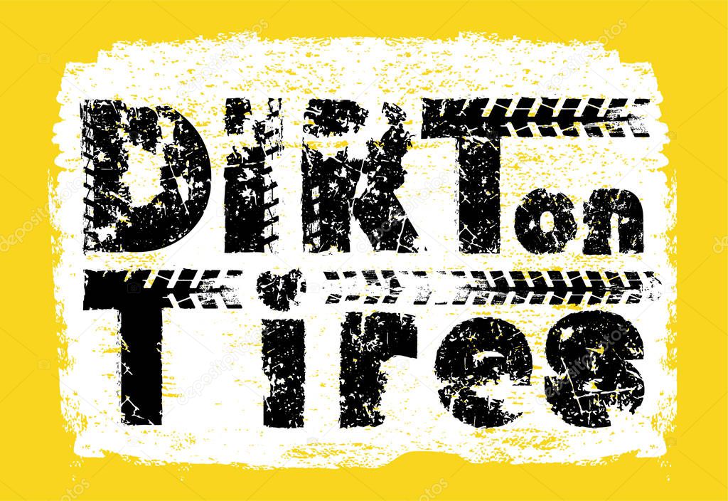 Offroad Tires Lettering