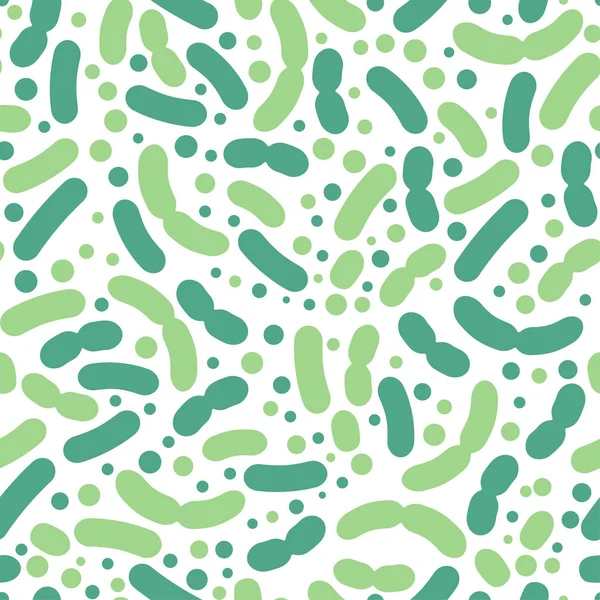 Probiotics and prebiotics seamless pattern — Stock Vector