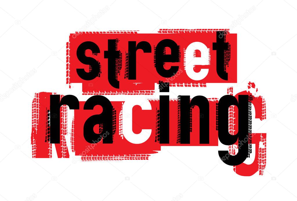 Offroad Street Racing Lettering