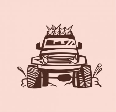 Off-road araba grafikleri