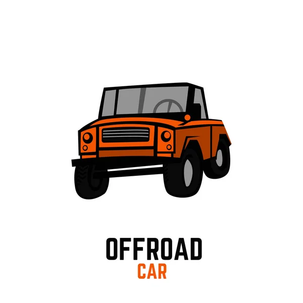 Off-road car image — Stock Vector