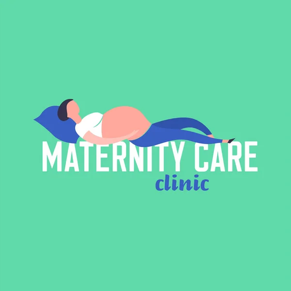 Clinique de grossesse pour femmes — Image vectorielle