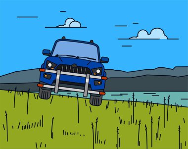 Off Road Peyzaj Afişi