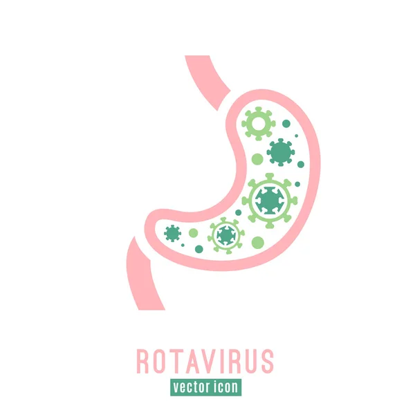 Το εικονίδιο του διάνυσμα rotavirus — Διανυσματικό Αρχείο