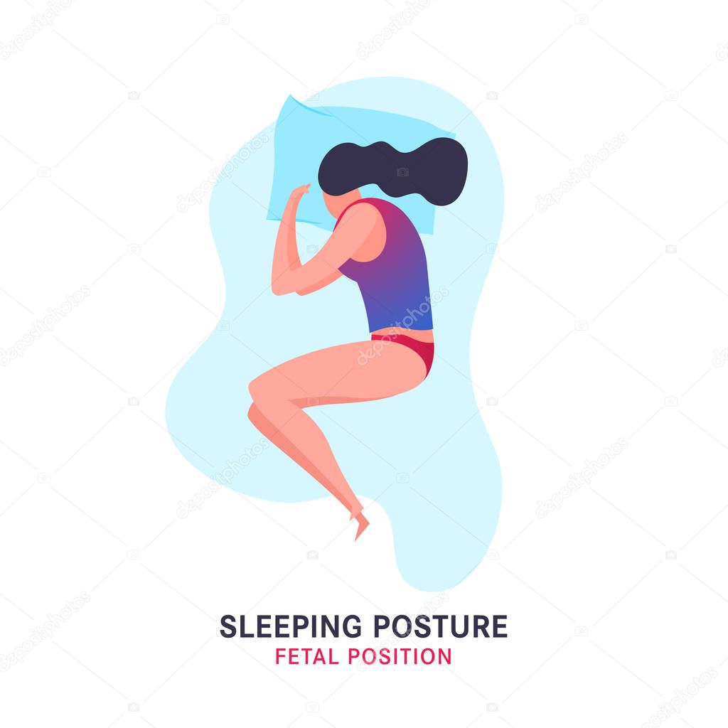 Sleeping position image