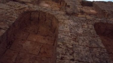 Antik Perge şehrinin kalıntıları. Türkiye