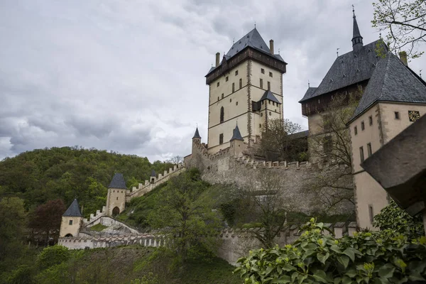Karltejn Şatosu Czech Panoraması