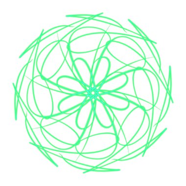 Mandala Oriental Singh 'in dijital tasarımı doğu deseni izole edilmiş arka plan sanat dekoru alev alev kar yaratıcı parmak izi 