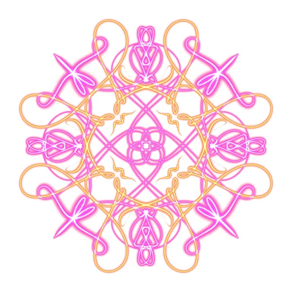 Int Mandala Dessin Forme Géométrique Orientale — Photo