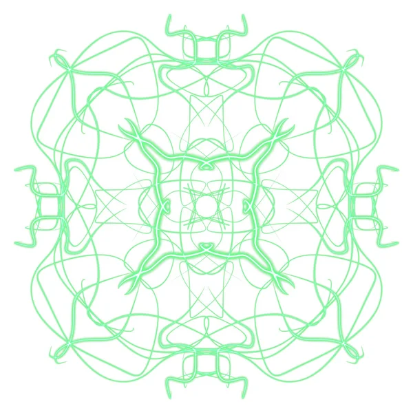 DIGITAL DRAW OF MANDALA PRINT ORNAMENT SHAPE