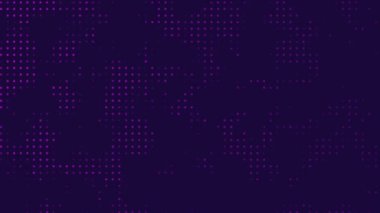 Kusursuz - Yarım tonlu noktalar hareket arkaplanı, Dot karikatürist arkaplan, Yarıtonik çizgi film. Dalga deseni. Retro ve Vintage Model animasyonu. Çizgi roman arkaplanı