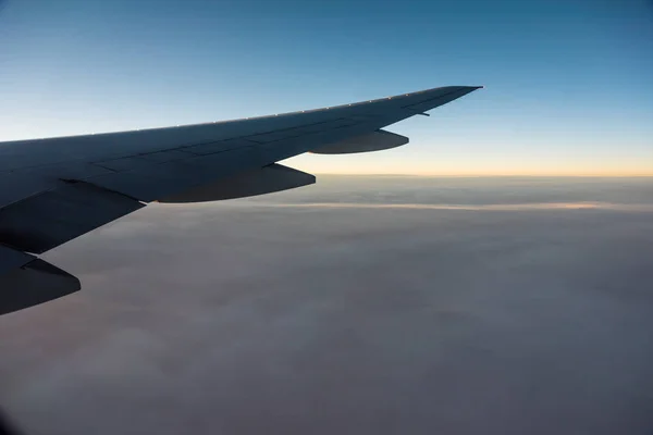 Vista aérea do avião — Fotografia de Stock