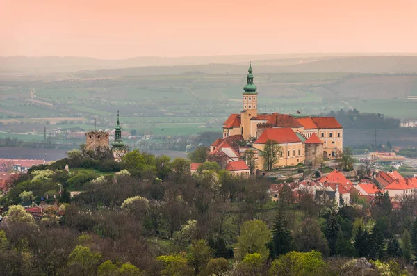 Mikulov Castle and Goat Tower — Stock Photo, Image