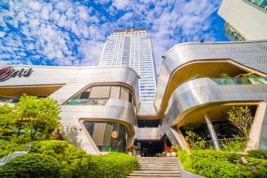 Bangkok, Tayland Güneşli Bir Günde Modern Binalar