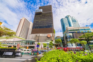 Gaysorn Village Binası Bangkok, Tayland güneşli bir günde