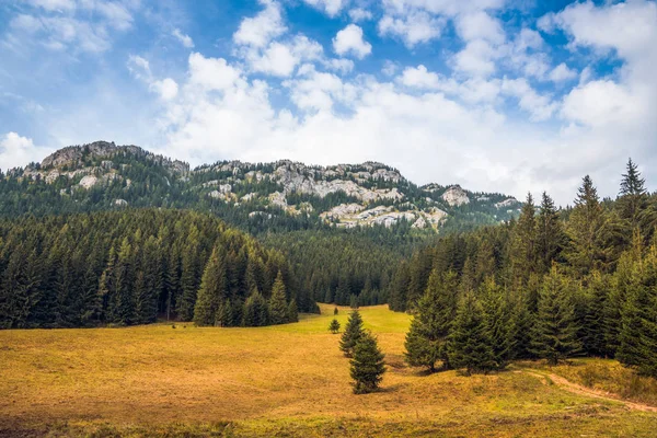 Rocky Hill ile sonbahar manzara — Stok fotoğraf