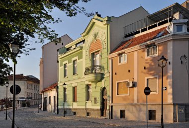 Belgrad 'ın aşağısındaki Kosancica Venac Caddesi, ünlü Sırp matematikçi Mihajlo Petroviç' in Evi - Mika Heyhat.