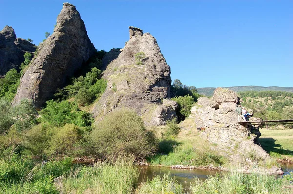 Roca Los Demonios Vrazji Kamen Una Formación Rocosa Parte Sureste — Foto de Stock