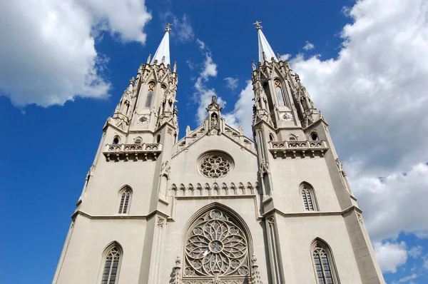 Stadt Vrsac Serbien Katholische Kathedrale Gerhard Aus Dem Jahrhundert Gotischen — Stockfoto