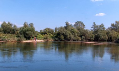 Bela Crkva 'daki Nera Nehri, Banat bölgesi. 