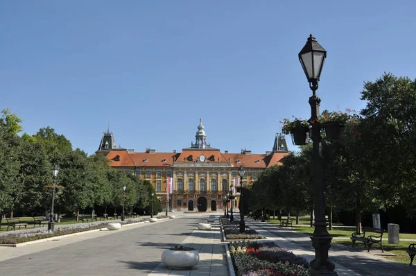 Monumento Sombor Edificio Monumental Del Ayuntamiento — Foto de Stock